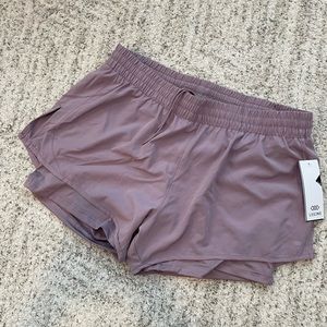NWT leg3nd shorts PURPLE women’s size XL